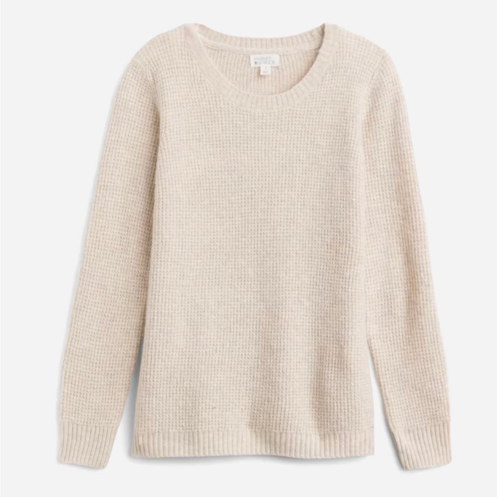 MARKET & SPRUCE

Jackson Crew Neck Waffle Texture Sweater
L | Beige